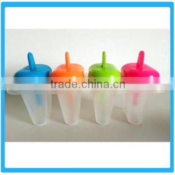 High Quality Plastic 4pcs Ice Cream Mold