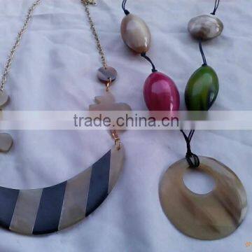 Buffalo Horn Necklace Jewelry Stylish & Fashion Jewelry Necklace Latest New Design Pic in India 2016 for Girls photo-4