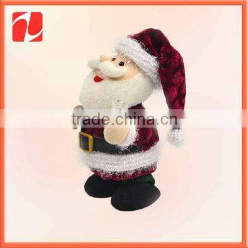 Christmas plush toy santa claus custom made christmas gift