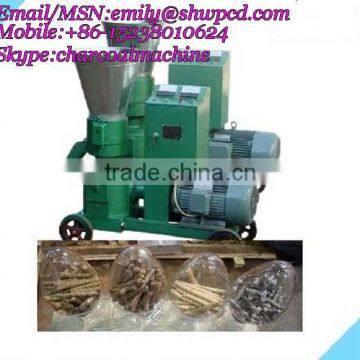 flat die wood sawdust pellet machine