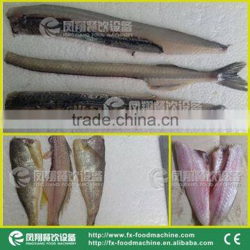CE Approved Small Fish Lady Mackerel Filleting Machine Yellow Craker Belly Filleting Equipment photo-6