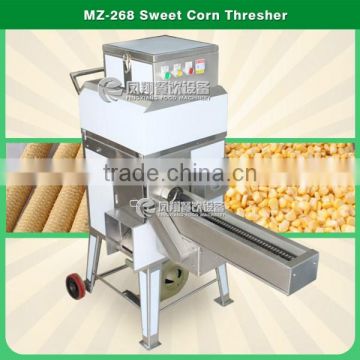 powerful electrical MZ-268 sweet corn thresher machine