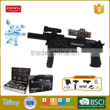 Zhorya hot selling black desert eagle water bullet BO gun toy