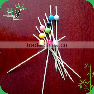 Bulk high quanlity cheap bamboo fruit picks for dining