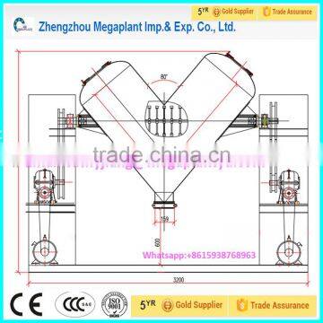 Full Stainless Steel Dry Face Powder Mixer With Automatic Vacuum Feeding Device photo-5
