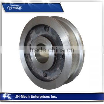 Heavy Load High Precision Forged Cabin Overhead Crane Wheels