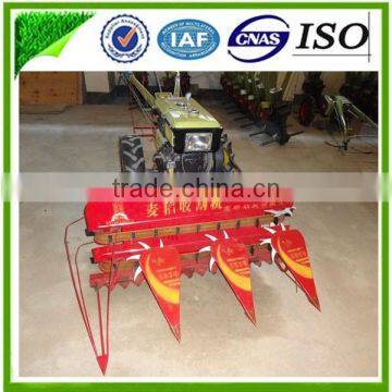 Shandong China Factory Diesel Power Tiller 1200MM,1300MM,1500MM Rice &Wheat Mini Harvester photo-2