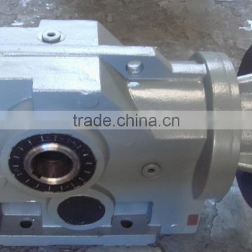 K series gear motor helical-bevel geared reducer