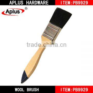 New designs wall painting tools pure bristles wooden handle paint brush