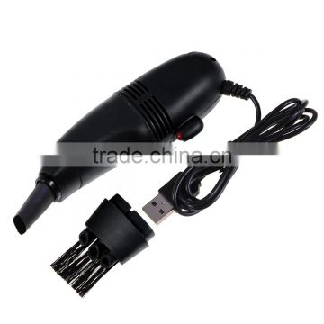 Hot sales 3ft Black USB 2.0 Mini Vacuum Keyboard Cleaner for Laptop Computer PC Keyboard