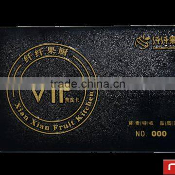 High Quality Black Metal Membership Cards, VIP Cards, Business Cards