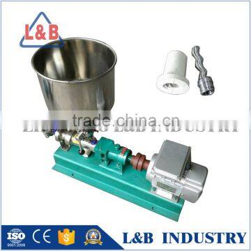 Steel G type Screw Food Industrial Helical Rotor Pump for sale