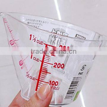 300ML 500ML Plastic Transparent Measuring Cup photo-3
