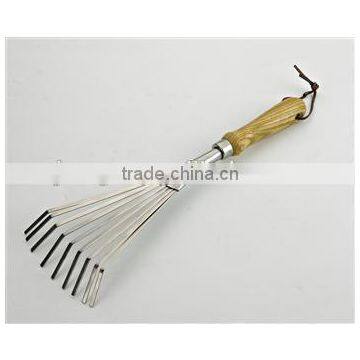 ISO9001 611421 15-3/4" Stainless steel hand rake