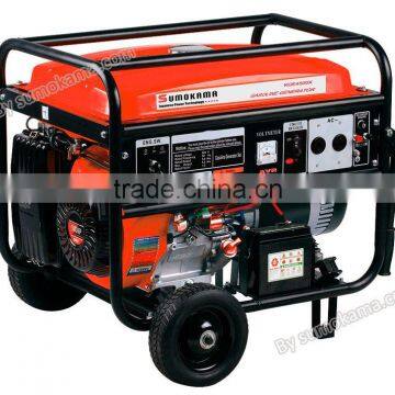 2 strong wheels for easy movement Gasoline Generator