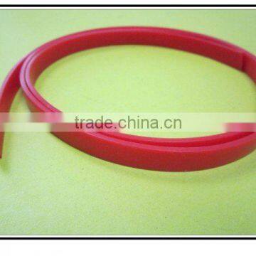 Red Extruded Insulation Silicone Rubber Strip ASE-92
