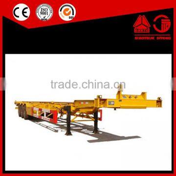 Chinese OEM 45T Container Carrier Chassis Skeleton Trailer for Sale photo-2