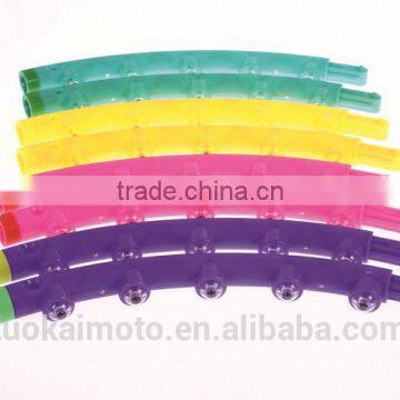 New Design 8sections DIY Assembled Magnetic Therapy Hula Hoop/Weighted Detachable 98cm PP Hula Hoop photo-2