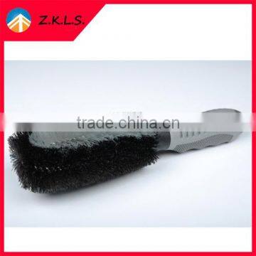 PP Car Wheel Brush Washing Brush With TPR Handle photo-2