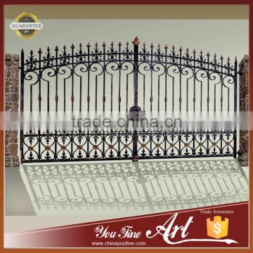 Hot sale Wrought Iron Double Gate For Sale