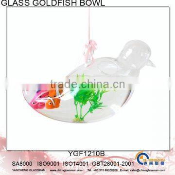 Beautiful Hanging Glass Goldfish Bowl 1210B