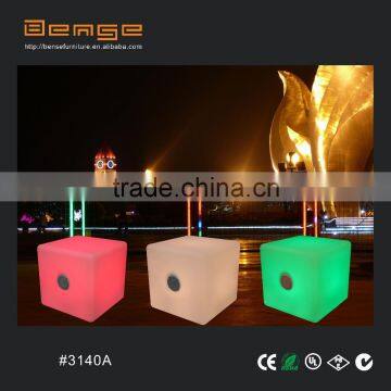 Plastic Rechargeable LED Music Speaker photo-4