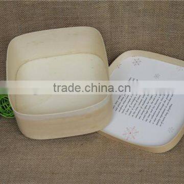 Laser Cut Art Mind Balsa Wood Decorative Christmas Gift Boxes With Lids photo-4