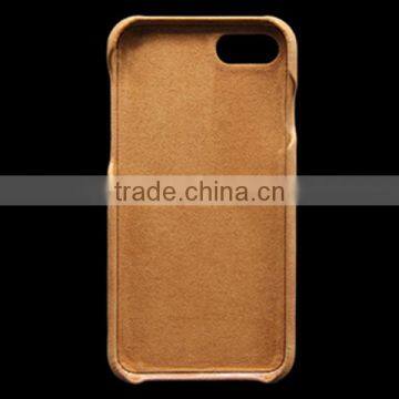 2017 Best Selling Full Edging Conservation Phone Case, Creative Real Leather Hard Phone Shell For IPhone7 photo-2