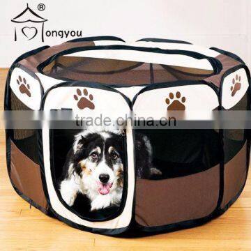 600D Oxford cloth Folding Dog Cage Pet Tent Octagonal pet fence