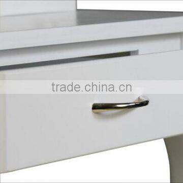 Make Up Table With Bench, Wooden Dressing Table With Mirror and Stool, Bedroom Wooden Furniture photo-6