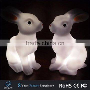 2017 Trending products popular animal rabbit shape baby night light