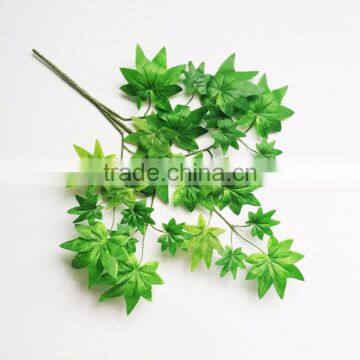 making artificial plant maple leaves,fake leaves at factory price