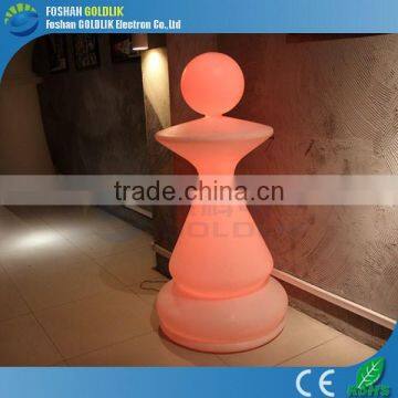 Computer Control Party Decorative Chess RGB Colors Illuminated LED Light Pawn photo-2
