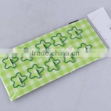 10pc Plum-blossom-shaped paper clip