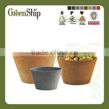 Decorative Plant Pots Wholesale from Greenship/ 20 years lifetime/ lightweight/ UV protection/ eco-friendly