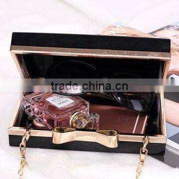 Wholesale Acrylic Lucite Perspex Ladies Ladies Clutch Evening Bag in Hand Acrylic Bag photo-5