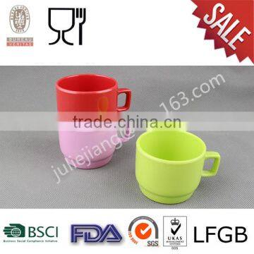 Three pcs of one set Melamine cup/mug for Milk coffe