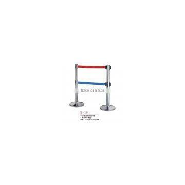 B-18 Double poles stainless steel railings