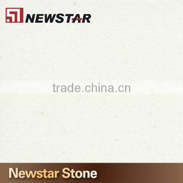 Newstar Pure White Quartz Stone Slabs Countertops Vanity Tops Quartz Vanity Top Artificial Quartz Stone photo-2
