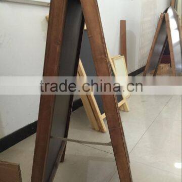 Solid Handmade Pavement Signs Wooden A -frame Blackboard photo-3