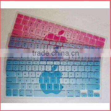 colorful silicone cover for keyboard