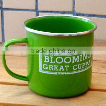 Hot sale metal camping mug