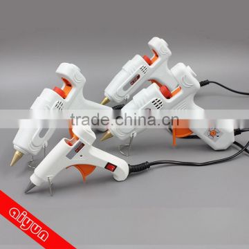 Hot melt Glue Gun, glue stick, adjustable tempreture, with turn on/off 10w-100w