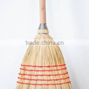 Long Wood Handle Millet Broom photo-4