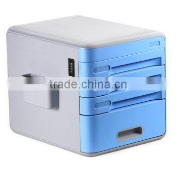 Mini File Cabinet With Code Lock. Paper Organizer photo-2