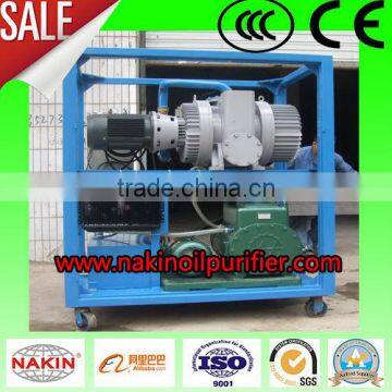 Transformer vacuum operation vacuum pump system