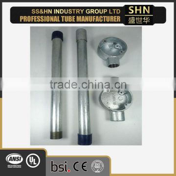 Rigid galvanized steel conduit