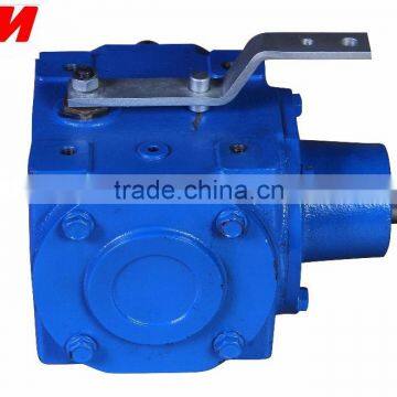 1 1 ratio slasher gearbox for grain transportation