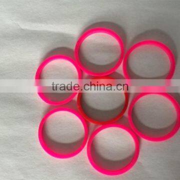 Silicon Rubber Band Mix Color( Yellow, Green, Blue ,red or Request) photo-2