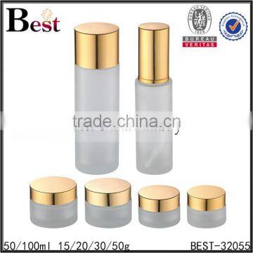 50ml 100ml 200ml Glass Bottle Cylinder Round Frosted 200ml Glass Bottle Size Cosmetir Toner 200ml Empty Glass Bottle photo-6